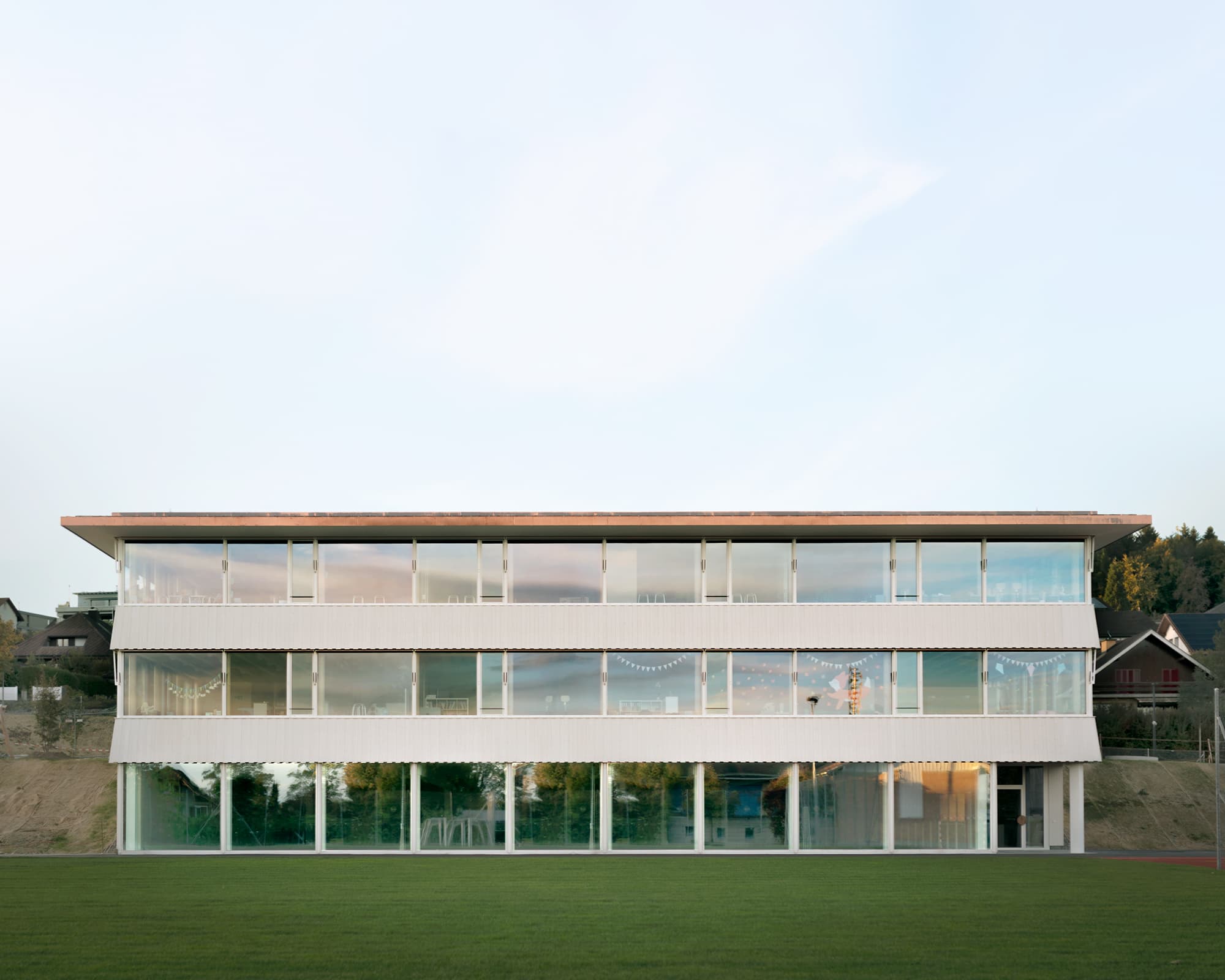 Neubau Schulhaus und Sporthalle, Lohn-Ammansegg