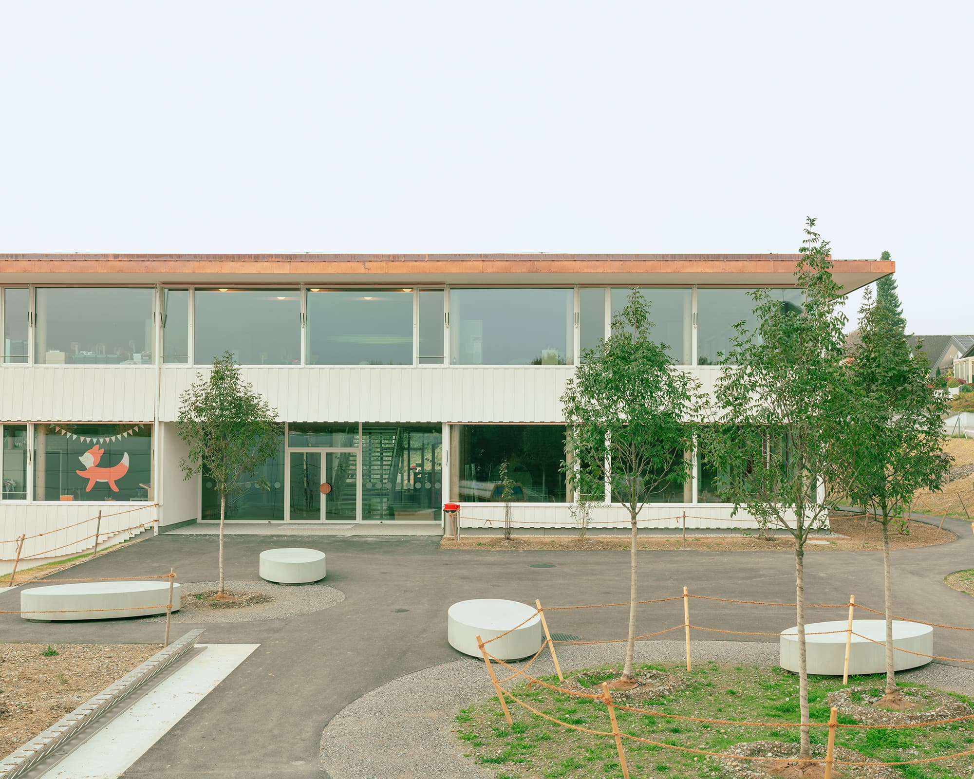 Neubau Schulhaus und Sporthalle, Lohn-Ammansegg